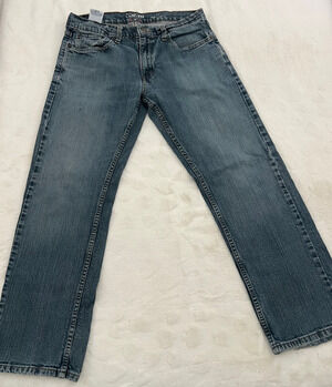 Denizen From Levi's Jeans Mens 33x30 Relaxed Fit Straight Leg Denim Pants Blue